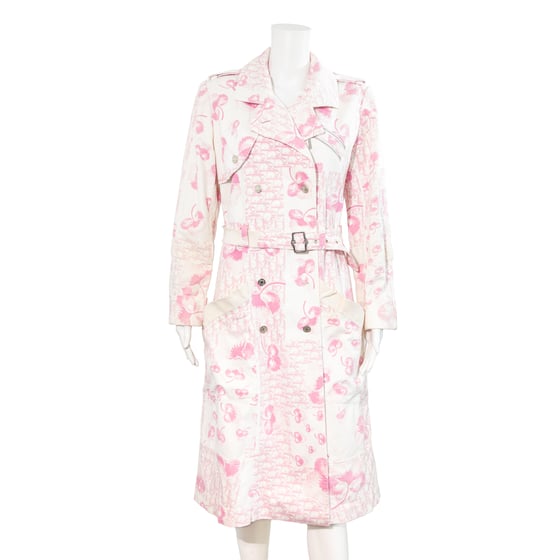Image of Christian Dior 2005 Blossom Monogram Trench Coat