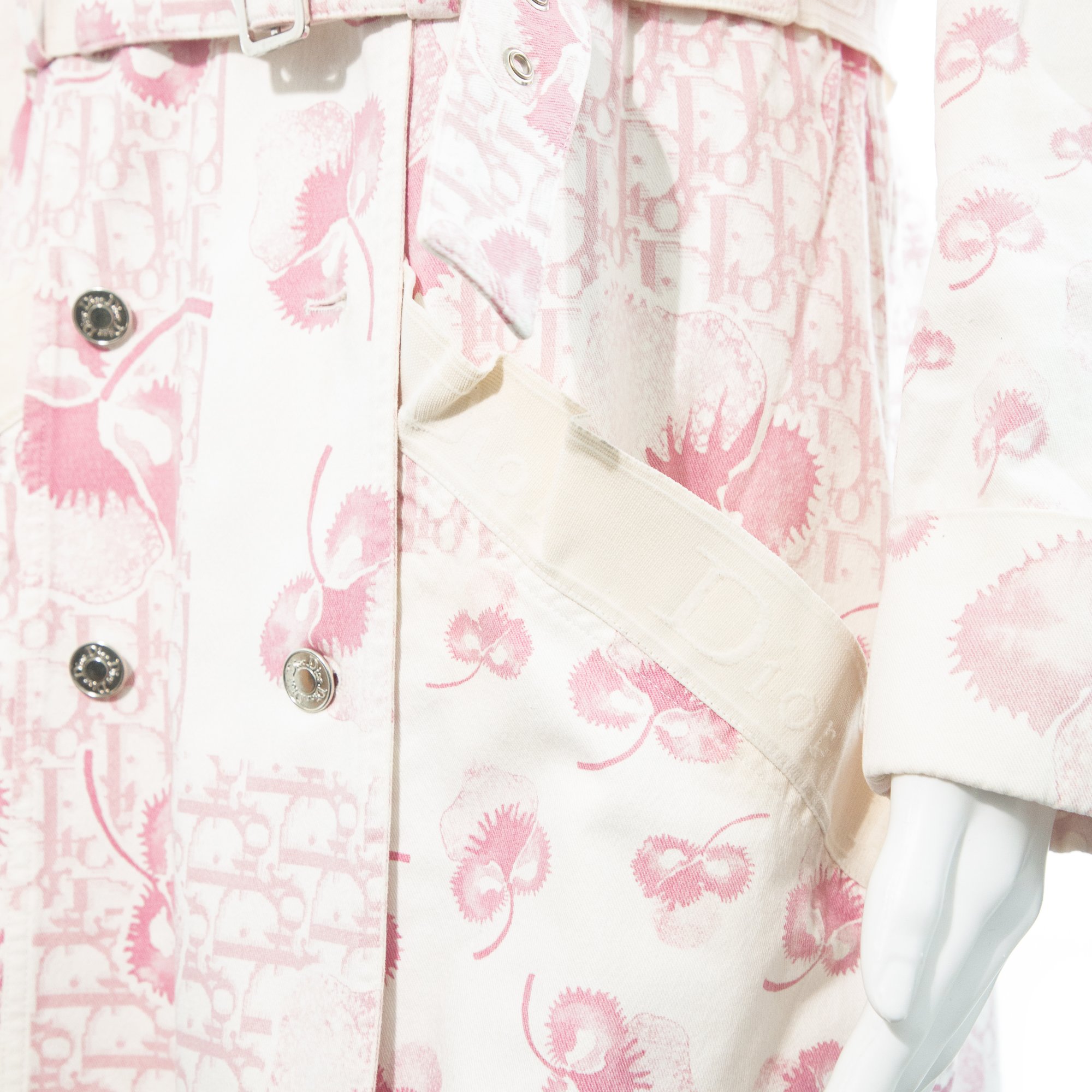 Image of Christian Dior 2005 Blossom Monogram Trench Coat