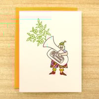 Image 1 of Tuba Note Card