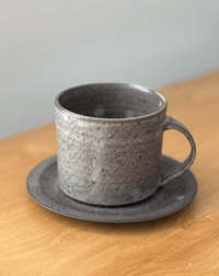 Mug + saucer, set 03
