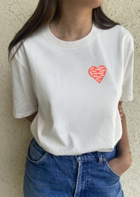 Image 2 of Tee-Shirt écru REBELLE