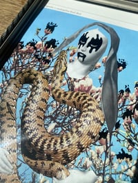 Image 2 of LA VIRGEN DE LAS MAGNOLIAS - Framed Original Analog Collage