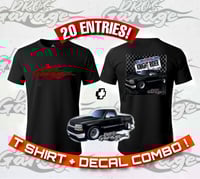 T SHIRT & DECAL COMBO 