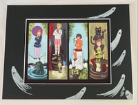 Mansion Scoob - Hand Decorated Print 
