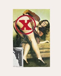 Image 1 of A GIRL IS A GUN - Screenprinted Analog Collage