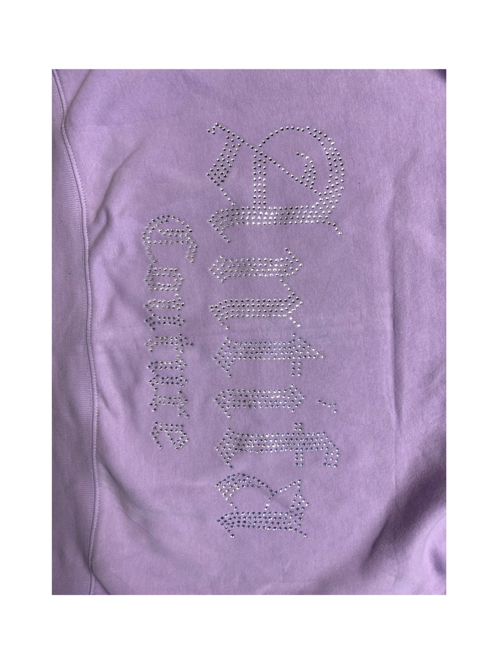 Image of Lilac Cropped Sweater Jacket (XL)- Antifa Couture (JA04)