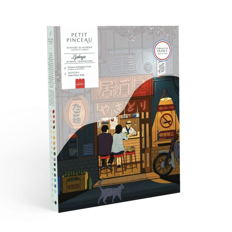 Kit peinture au numéro - Petit Pinceau - plus de 30 thèmes différents! Image 4