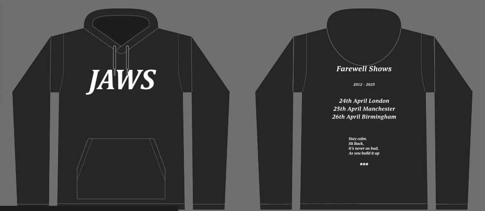 Image of Farewell Tour Hoodie - Re-stock Pre Order until 14/5/25