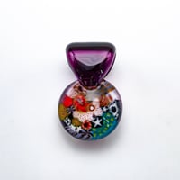 Image 1 of Slick Rick Round Murrine Pendant 2