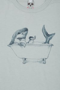 Image 2 of Shark Bamboo Heavyweight Jersey T-shirt