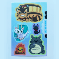 [STICKER SHEET] Ghibli Friends