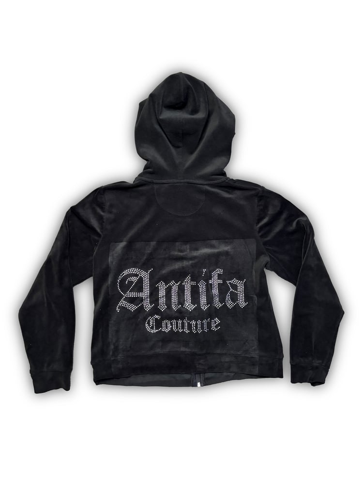 Image of Bkack Velours (M) - Antifa Couture (JA07)