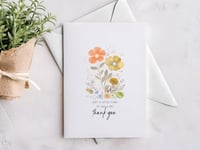 Image 3 of Wild Florals Thank You Card Pack 
