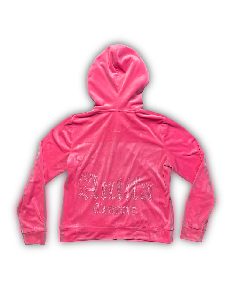 Image of Pink Velours (M)- Antifa Couture (JA10)