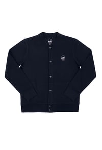 Image 2 of Mr Death Recycled Bomber Sweatshirt