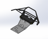Image 11 of 16-23 Tacoma Crossmember Delete Front Bumper