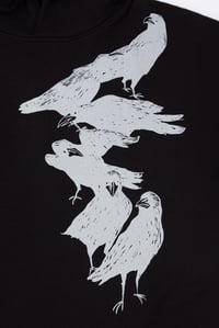 Image 2 of Crow Organic Cotton Women's Drop Shoulder Hood