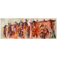 Image 1 of Twin Tenements - Acrylic on Canvas