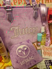 Image 4 of Angelas Custom RESERVED Juicy Couture String of Pearls Tote Makeup Bundle 