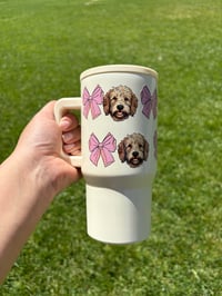 Image 3 of Doodle Mom Tumbler Cup 