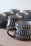 8oz Blue Stripe Mug