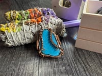 Image 4 of Reversible Turquoise Pendant