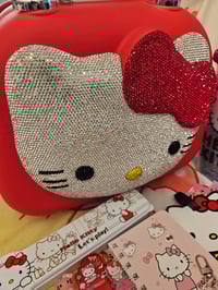 Image 1 of Hello Kitty Red Bling Suitcase Bundle 