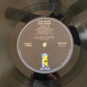 Image of Tom Waits "Rain Dogs"
