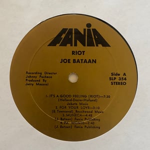 Image of Joe Bataan "Riot!"