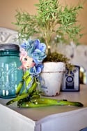 Flower Fae ~ Blue Hydrangea 