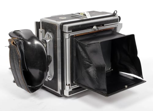 Image of Linhof Super Technika IIIP 4X5 field camera w/ 150mm+270mm lenses +film +holders #0398