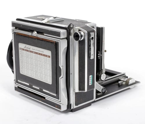 Image of Linhof Super Technika IIIP 4X5 field camera w/ 150mm+270mm lenses +film +holders #0398