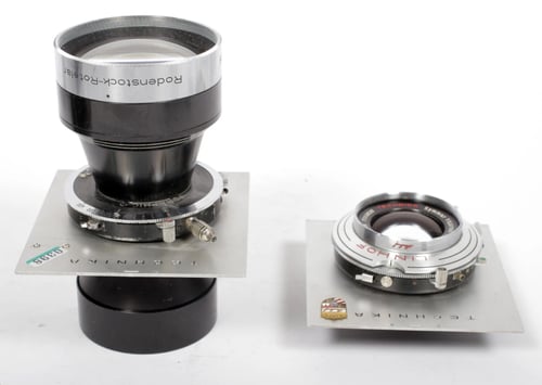 Image of Linhof Super Technika IIIP 4X5 field camera w/ 150mm+270mm lenses +film +holders #0398