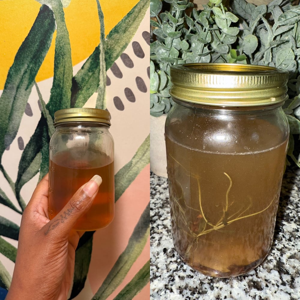 Image of 3 Bottles- Natural Mouthwash (Comes to you strained)