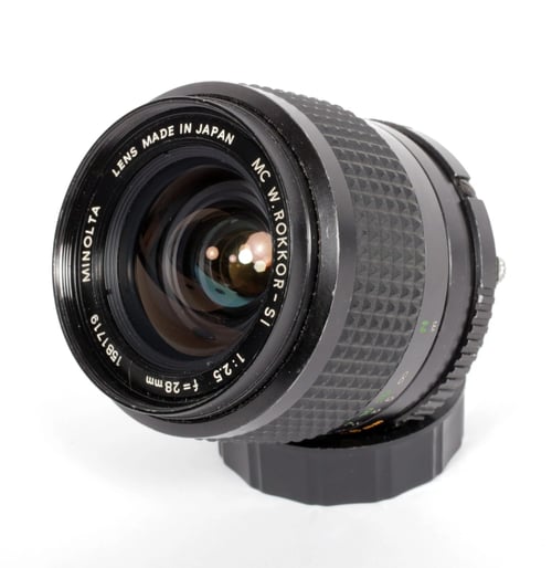 Image of Minolta MC W.ROKKOR-SI 28mm f2.5 lens #0406
