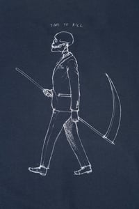 Image 3 of Mr Death Organic Cotton Zip-Up Hoodie