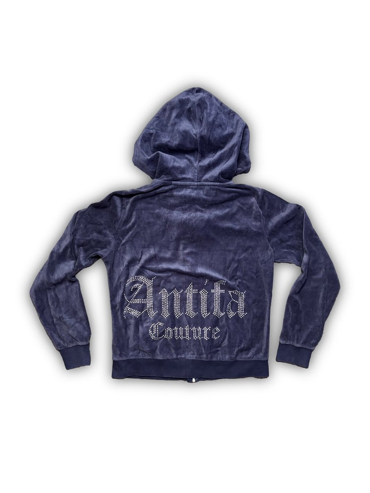 Image of Blue Velvet (M)- Antifa Couture (JA13)