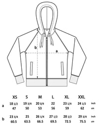 Image 8 of Mr Death Organic Cotton Zip-Up Hoodie