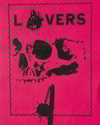 Image 2 of LOVERS - A4 Neon Print