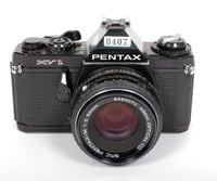 Image 1 of Pentax MV-1 35mm SLR Film Camera with 50mm F2 SMC A lens #0407