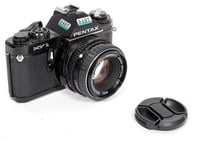 Image 2 of Pentax MV-1 35mm SLR Film Camera with 50mm F2 SMC A lens #0407