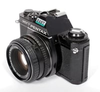 Image 3 of Pentax MV-1 35mm SLR Film Camera with 50mm F2 SMC A lens #0407