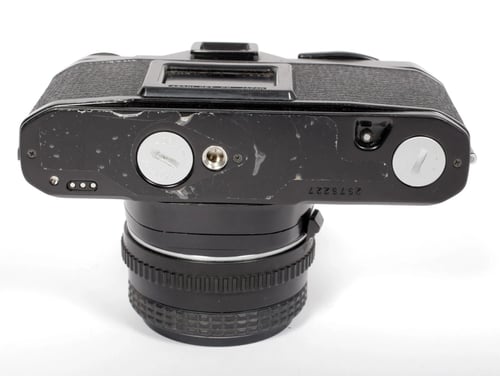 Image of Pentax MV-1 35mm SLR Film Camera with 50mm F2 SMC A lens #0407