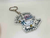 Image 3 of Silly Goose Book Club Keychain