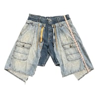 Image 4 of Stacked Wrangler Denim Shorts