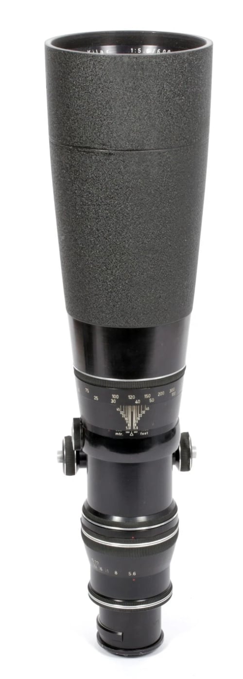 Image of Kilfitt 600mm F5.6 Sport Fern Kilar NIKON F MOUNT shade + case #0410