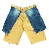 Image 1 of Stacked Carhartt Denim Shorts