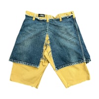 Image 2 of Stacked Carhartt Denim Shorts