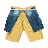 Image 4 of Stacked Carhartt Denim Shorts