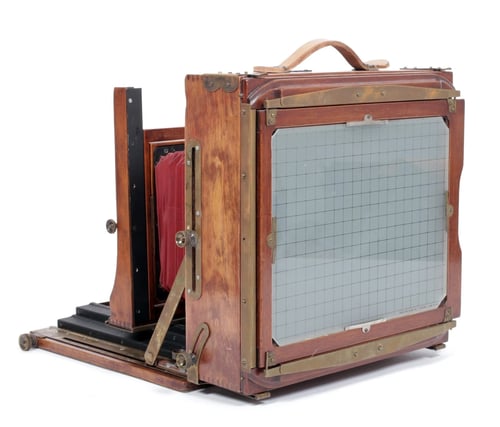 Image of Folmer Schwing Century Universal 8X10 Field camera with 300mm lens + holder #0411